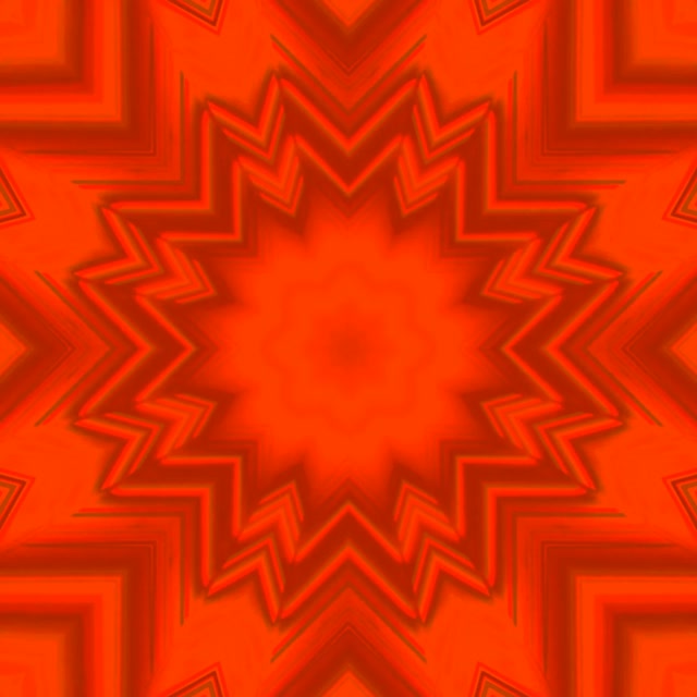 Tunnel ya Neon Nyekundu Star Burst VJ Loop 1:1 Mraba 60fps Screensaver