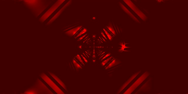 Tunnel ya Neon Nyekundu Diamond Vortex VJ Loop 2:1 Univisium 60fps Screensaver