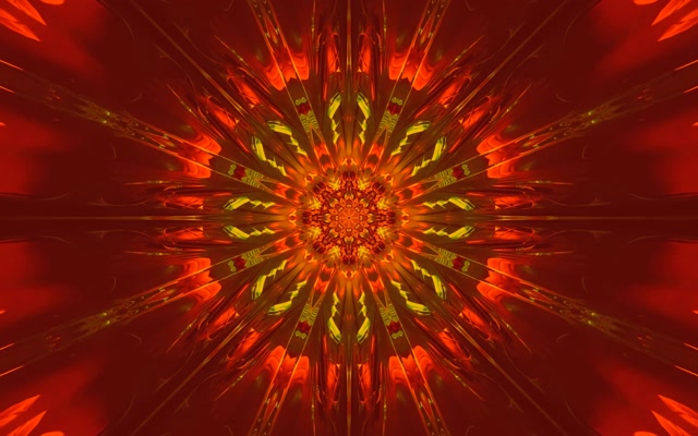 Neon Tunnel Mlipuko wa Jua la Fractal VJ Loop 16:10 MacBook 60fps Screensaver