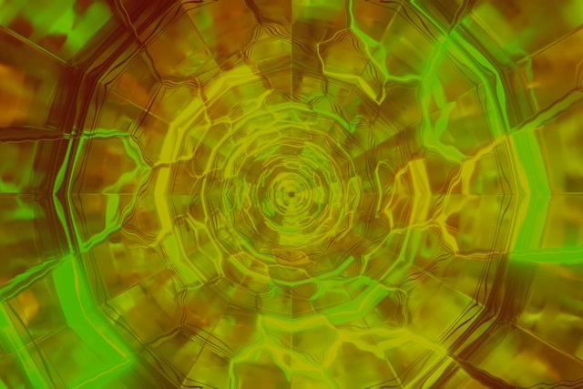 Tuneli ya Neon Spiral Polygon Vortex VJLoops 3:2 Surface 60fps Screensaver