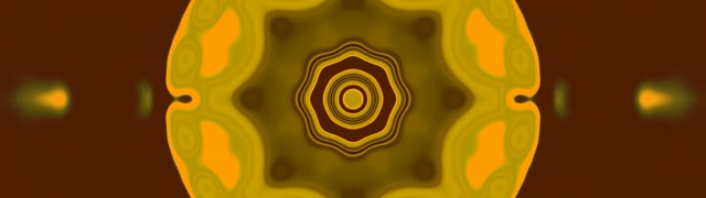 Tunnel ya Neon ya Dhahabu Screensaver 32:9 Super Ultrawide 60fps VJLoops