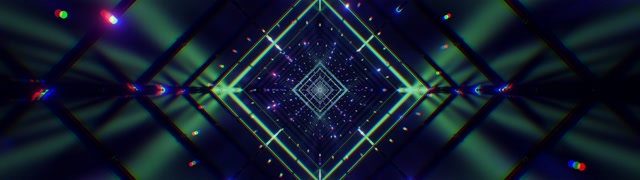 Tunnel ya Neon Diamond Vortex VJLoops 32:9 Super Ultrawide 60fps Hifadhi ya Skrini
