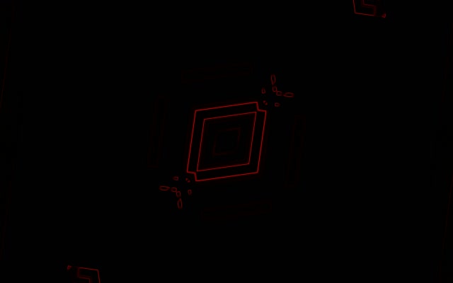 Nyekundu Neon Tunnel VJLoops | Diamond Grid 60fps 16:10 Macbook Screensaver