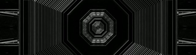 Tunnel ya Neon Octagon Vortex 32:9 Super Ultrawide 60fps Screensaver Vj Loop