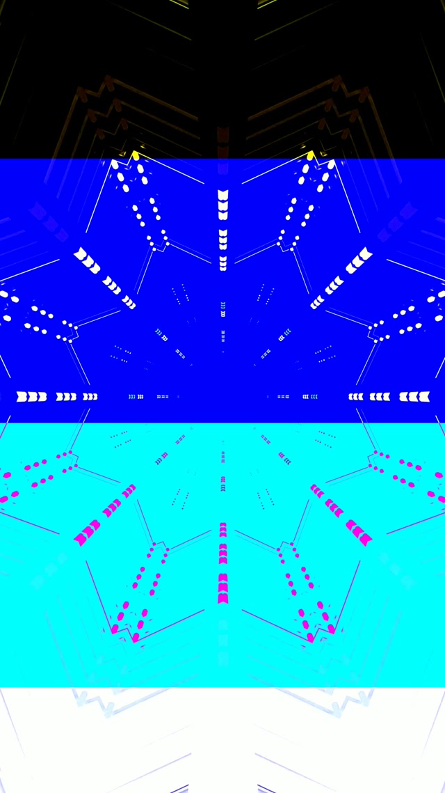 Neon Tunnel Mirrored Dot Vortex 9:16 Reels 60fps Screensaver Vj Loop