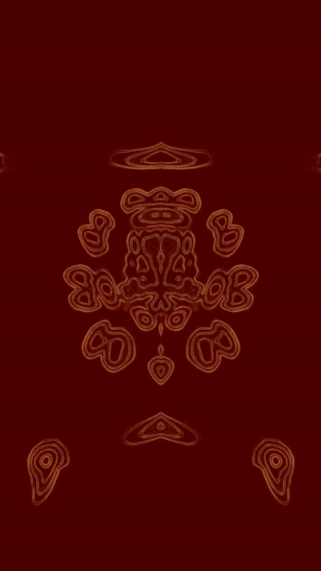 Neon Tunnel Crimson Mandala Vj Loop 9:16 Reels 60fps Screensaver