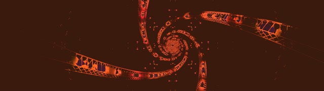 Neon Tunnel Red Spiral Vortex VJ Loop 32:9 Super Ultrawide 60fps Screensaver