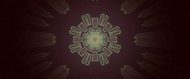 อุโมงค์นีออน บานสปอร์รัศมี 2.39:1 Cinemascope 60fps Screensaver VJ Loop