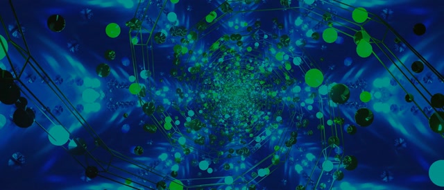 อุโมงค์นีออน Green Bubble Vortex VJLoops 21:9 Ultrawide 60fps สกรีนเซฟเวอร์