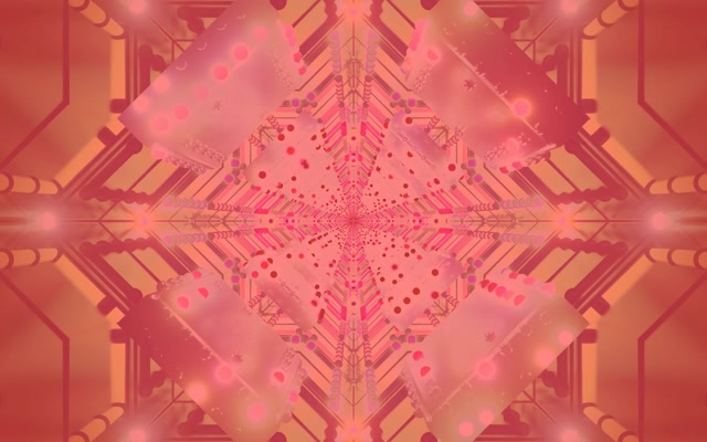 Neon Tunnel Pink Kaleidoscope Grid Screensaver 60fps 16:10 MacBook VJ Loop
