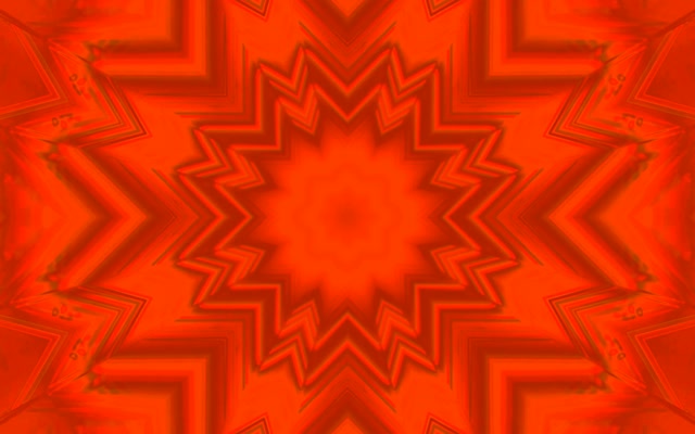 Neon Tunnel Red Star Burst VJ Loop 60fps 16:10 MacBook หน้าจออนุรักษ์