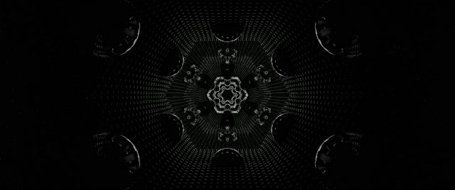 อุโมงค์นีออน กล้องเพชรหกเหลี่ยม VJ Loop 2.39:1 Cinemascope 60fps Screensaver