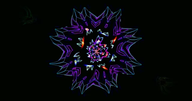 Neon Tunnel VJ Loop 4K UHD 60FPS Screensaver Windows PC Laptop