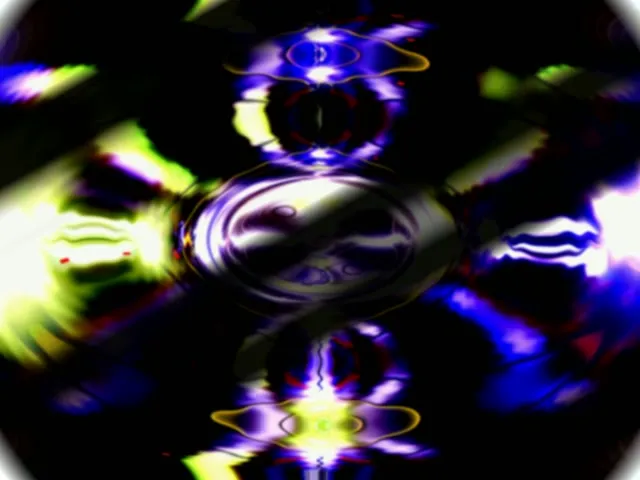 4:3 Classic 60fps Screensaver Neon Tunnel Live Wallpaper Swirl