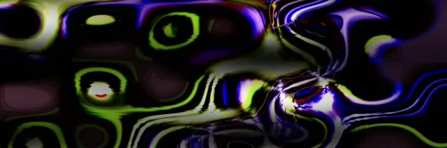 Liquid Light Neon Bubble VJ | 3:1 Panorama 60fps Screensaver