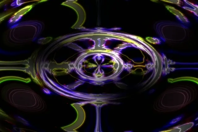 3:2 Landscape 60fps Screensaver Neon Tunnel Radiant Ellipse Veejay Loop