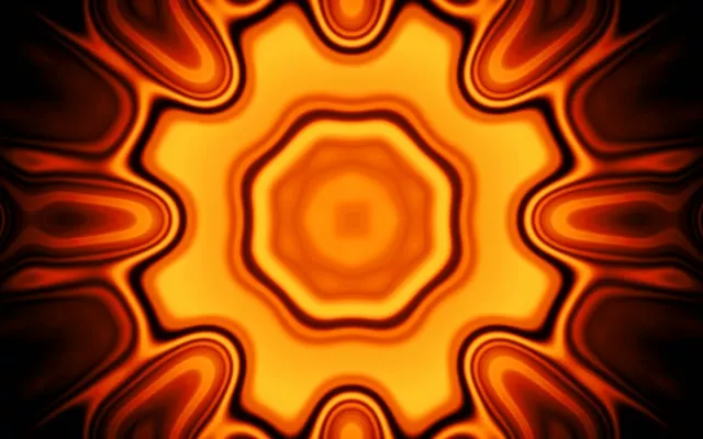 16:10 Macbook Neon Tunnel Kaleidoscope VJ Loop 60fps Screensaver