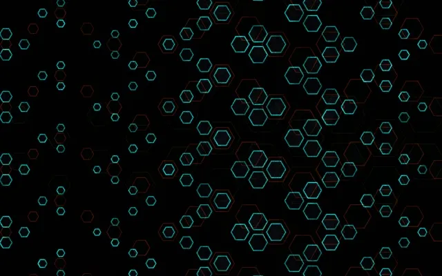 16:10 MacBook 60fps Screensaver Neon Tunnel VJ Animation Blue Geometric