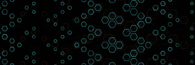 3:1 Triple Wide 60fps Screensaver Neon Tunnel VJ Animation Hexagons