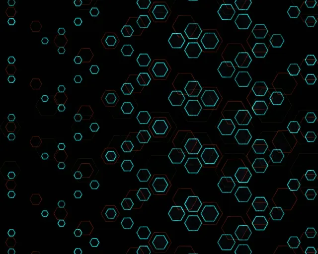 5:4 Industrial 60fps Screensaver Neon Tunnel Live Wallpaper Tech Shapes