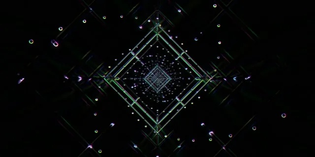 neon tunnel 2:1 univisium 60fps screensaver blue radial vj animation