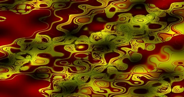 Neon tunnel 4k uhd 60fps screensaver vj loop red gold kaleidoscope