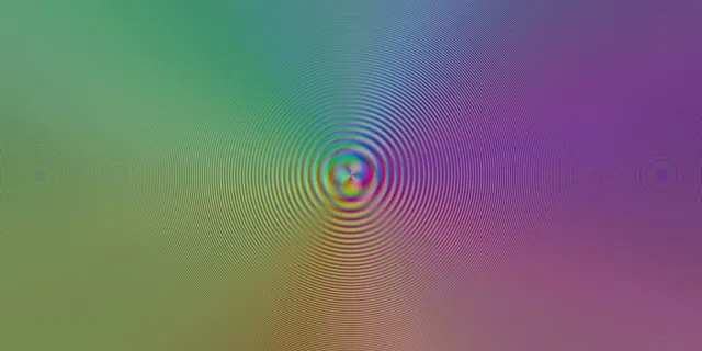 2:1 Univisium 60FPS Screensaver | Neon Spiral VJ Loop Rainbow Vortex Kaleidoscope