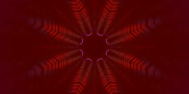Pulsating Magenta Chevron Neon Tunnel VJ Loop 2:1 Univisium 60fps Screensaver