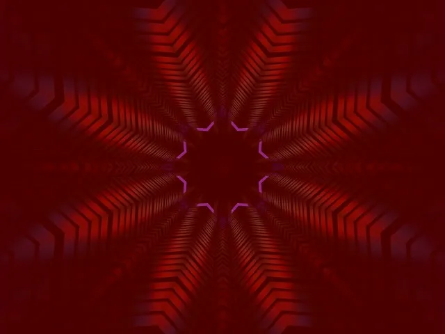 Neon Tunnel Chevron Vortex 4:3 Classic 60fps VJ Loop Screensaver