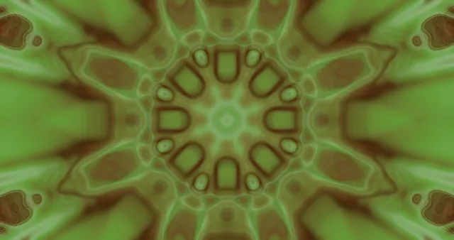 Neon Tunnel Screensaver 4K UHD 60FPS VJ Loop Green Geometric