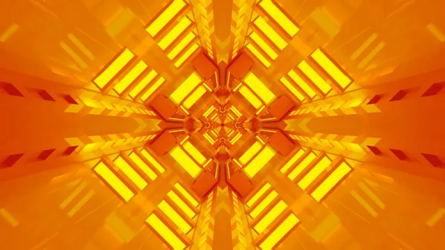 Orange Neon Tunnel Screensaver 4K UHD 60fps Vj Loop