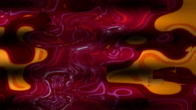 4k uhd 60fps screensaver neon tunnel vj loop red gold motion background