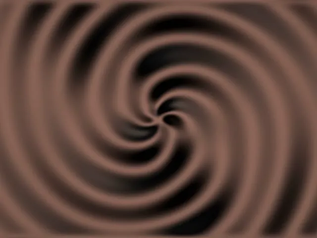 4:3 Classic 60fps Screensaver Brown Spiral Live Wallpaper Tunnel