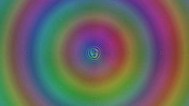 10 hours 4K UHD 60fps Magenta Cyan Spiral Screensaver Windows 10 VJ Loop