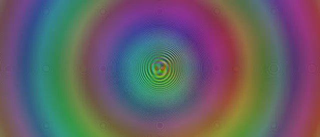 21:9 Ultrawide | 60fps Emerald Pink Kaleidoscope Pulsing Screensaver Motion Background