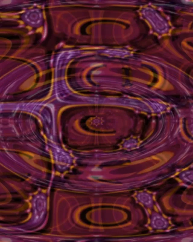 Neon Tunnel VJ Loop 4:5 Instagram 60fps Pulsating Orange Vortex Screensaver