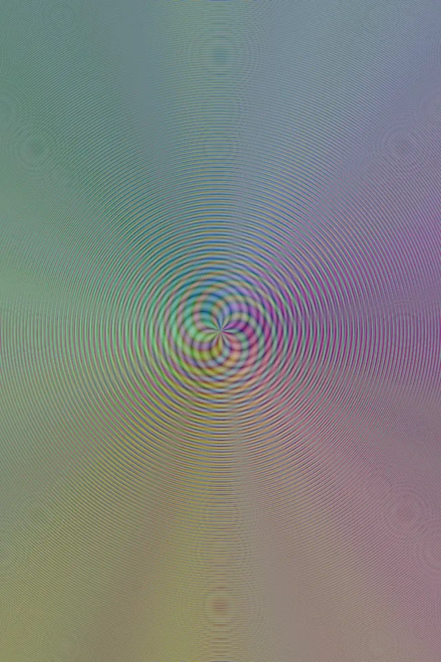 2:3 Photo Portrait 60FPS Screensaver | Colorful Kaleidoscope VJ Motion