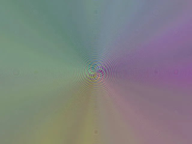 4:3 Classic 60FPS Screensaver | Pastel Kaleidoscope Background VJ Loop