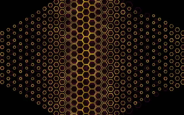 16:10 MacBook 60FPS Hexagon Tunnel Screensaver Windows 10 | Motion Background