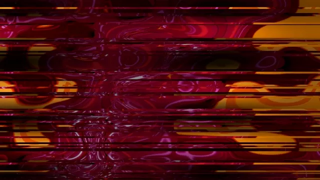 4k uhd 60fps screensaver neon tunnel vj loop red gold liquid