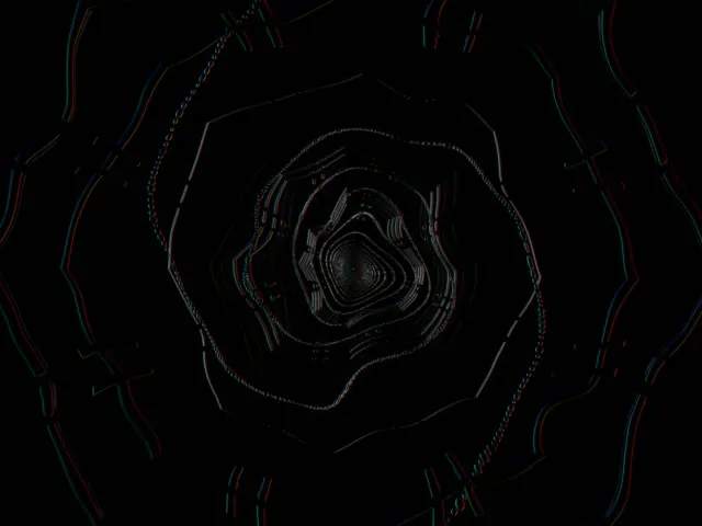 Cyber Tunnel | Neon Screensaver 60fps