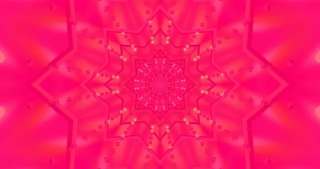 Neon Tunnel Screensaver 4K 60FPS Pink VJ Loop Motion Background