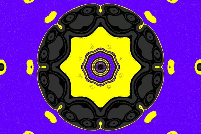 3:2 Surface 60fps Screensaver Neon Tunnel Purple Star Background for Edits