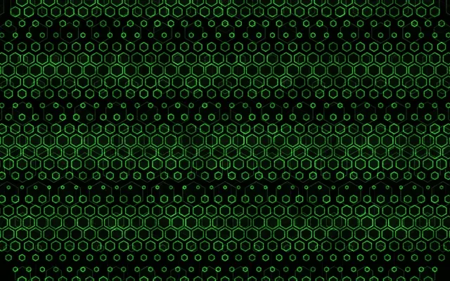 16:10 MacBook 60fps Screensaver Neon Tunnel VJ Animation Green Geometric