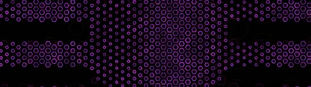 32:9 Extreme 60fps Screensaver Neon Tunnel Radiant Violet Geometric Rings Motion Background