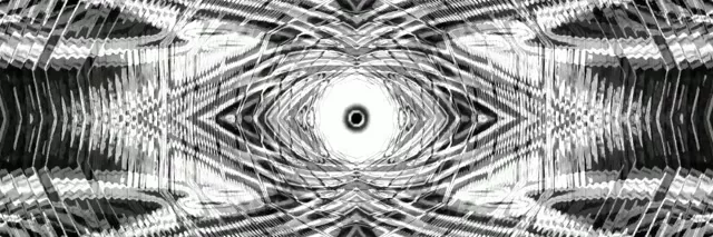 neon tunnel 3:1 triple wide 60fps screensaver vj loop symmetrical vortex