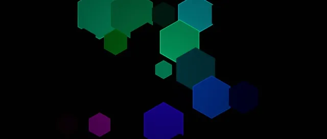 21:9 Ultrawide 60fps Hexagon Screensaver | Neon Motion Background