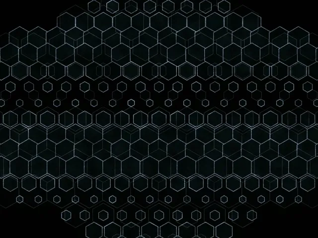 4:3 Classic 60fps Screensaver Neon Tunnel Background Edits Green Hexagon Tunnel