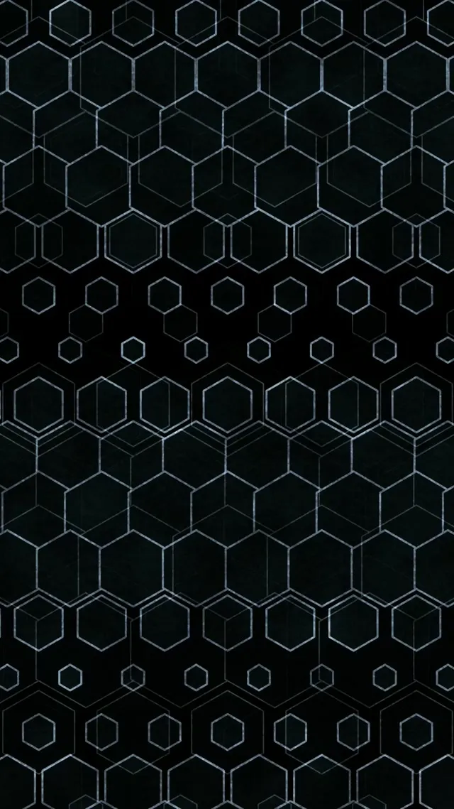 9:16 Reels 60fps Screensaver Neon Tunnel VJ Animation Green Hexagon Geometric