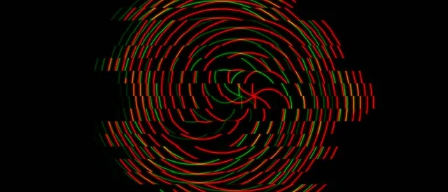 21:9 Ultrawide 60fps Red Green Spiral Screensaver Motion Background Neon